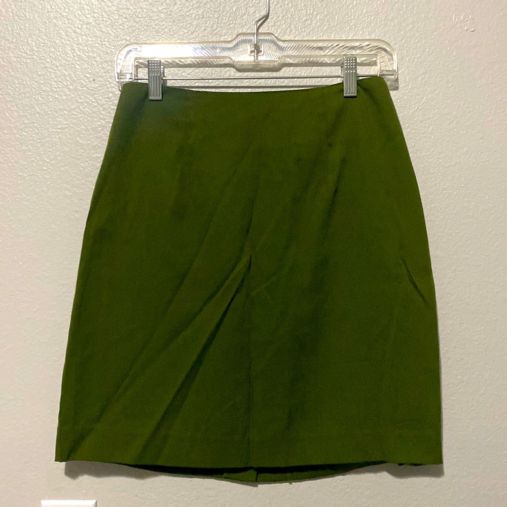 80s Vintage green Daily Habit New York skirt